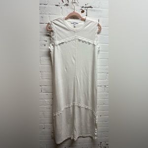 10 Crosby Derek Lam White Sleeveless Dress